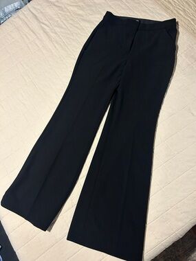 Express Black Boot-Cut Dress Pants